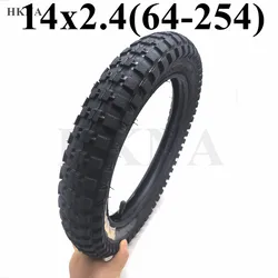 Hot sale 14 Inch Bicycle Tyre 14x2.4(64-254) Inner and Outer Tire for Kids Bike Children's Bicycle Parts