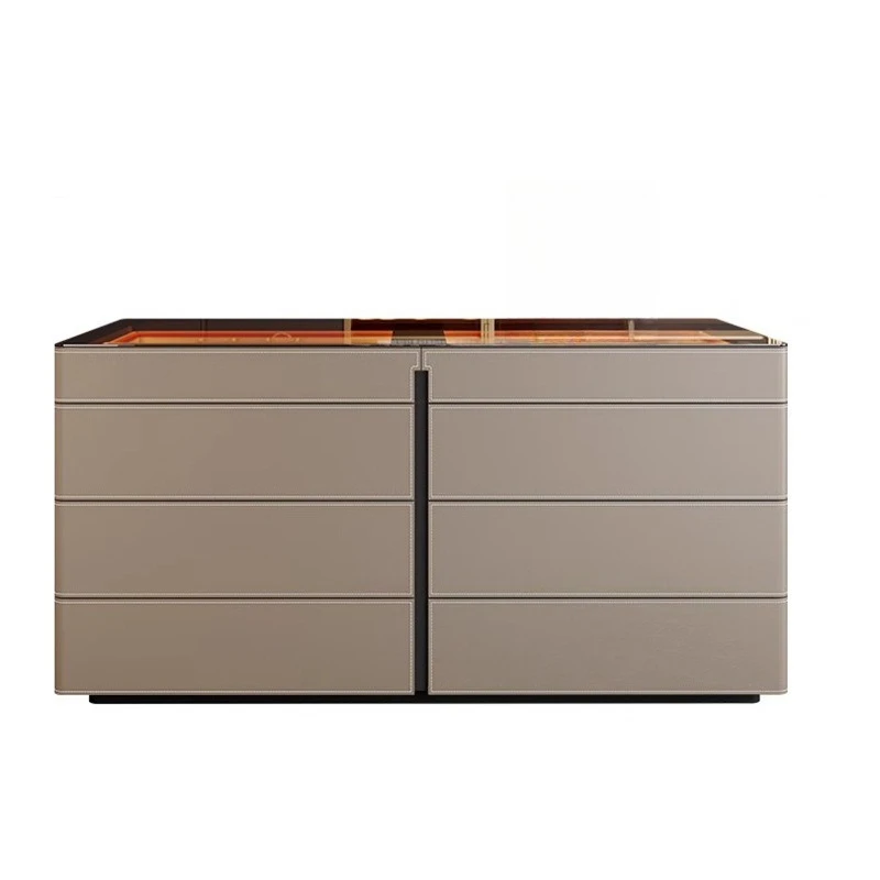 LH Cloakroom Middle Island Cabinet Modern Display Cabinet Multifunctional Storage Light Luxury Bedroom Storage Cabinet