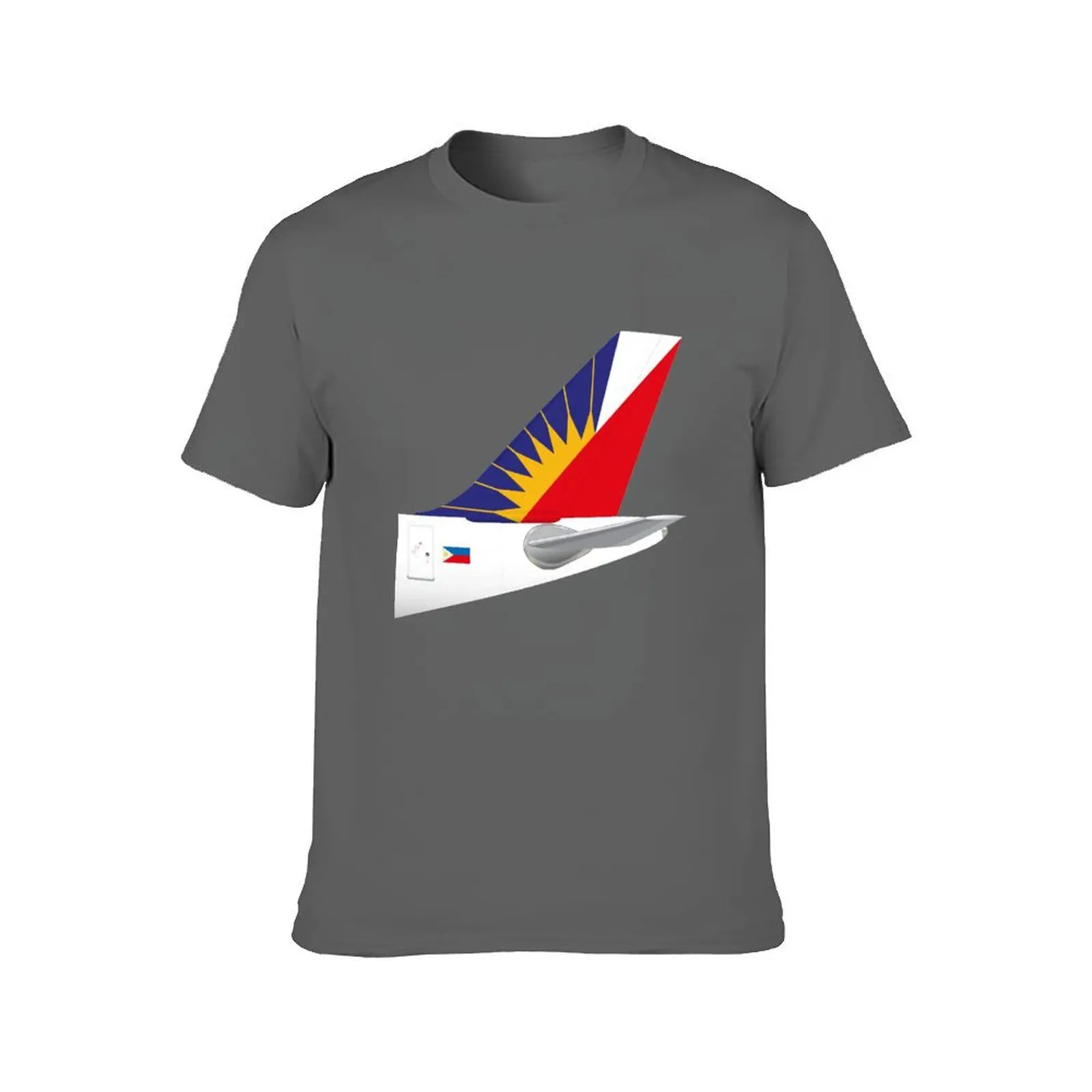 Wings In Uniform - A340 - Philippine Air Lines T-Shirt gifts for boyfriend cotton graphic tees black t shirts for men