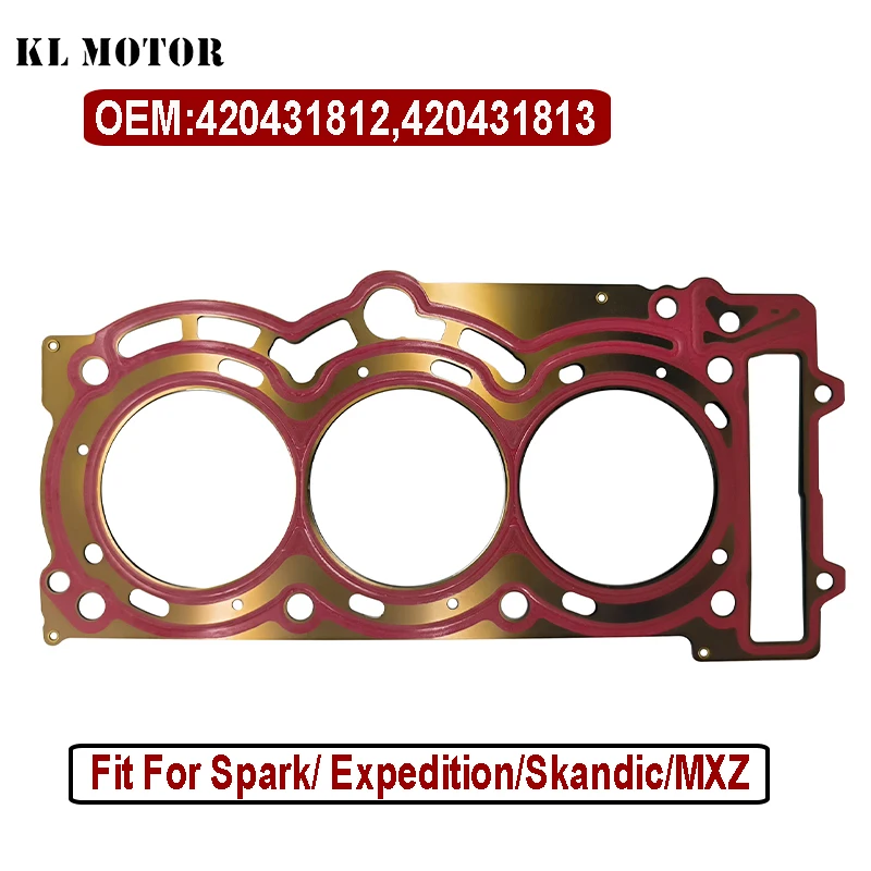 Gasket Head For Spark/ Expedition/Skandic/MXZ 420431812 420431811 420431813