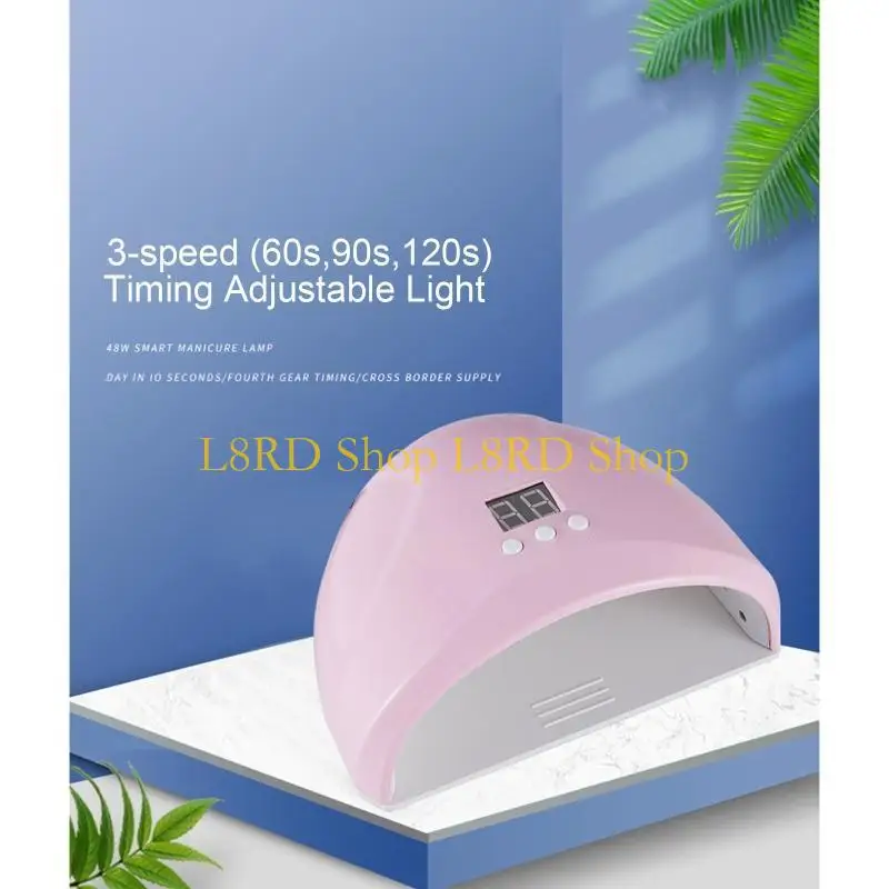 L8rd 36w luz UV para secador unhas Lâmpada cura automático Lâmpada unha UV USB