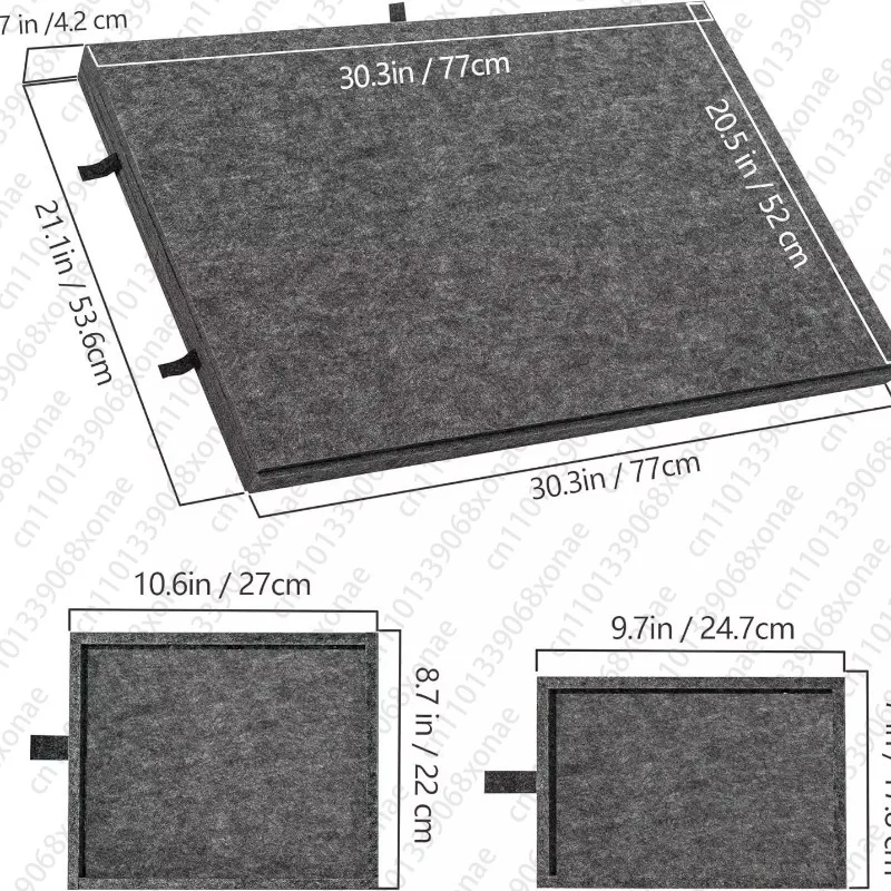 Puzzle Sorting Board Puzzle Table Board with Bracket Cover 6 Drawer Portable Table Puzzle Board