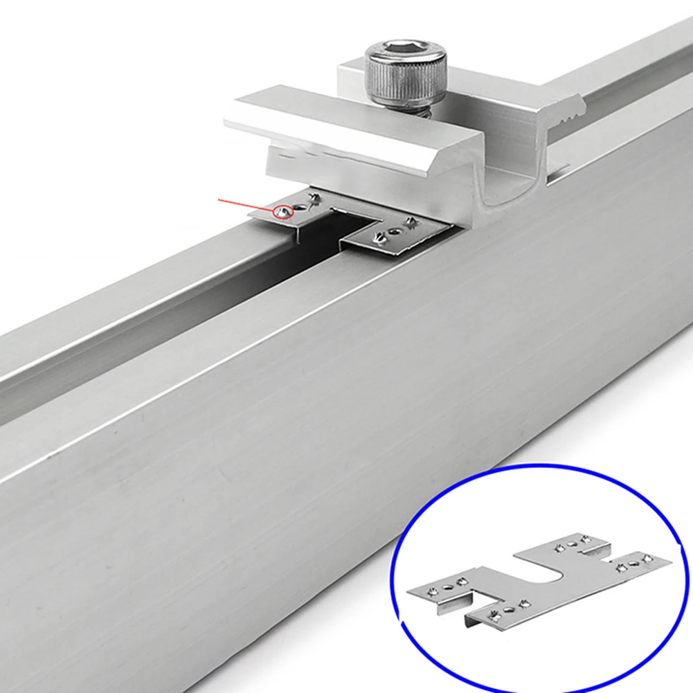 Ground Mount Accessories Photonics Grounding Clip Protection Against Electrical Faults Easy Install Grounding Clips For Solar
