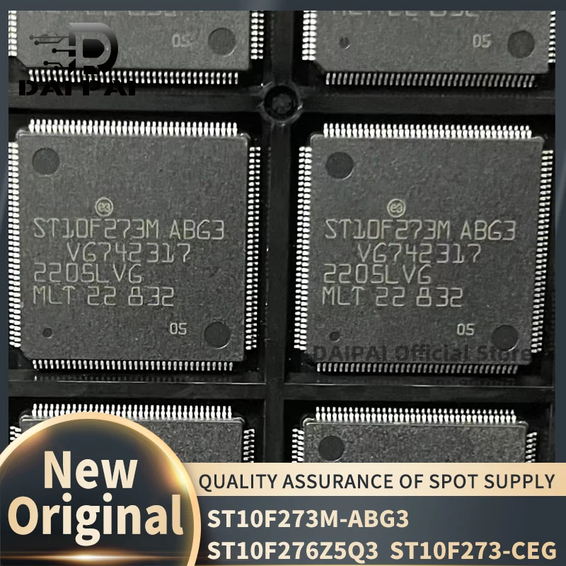 (1piece)100% New original ST10F273M-ABG3 ST10F276Z5Q3 ST10F273-CEG BCar radio board cpu Chipset
