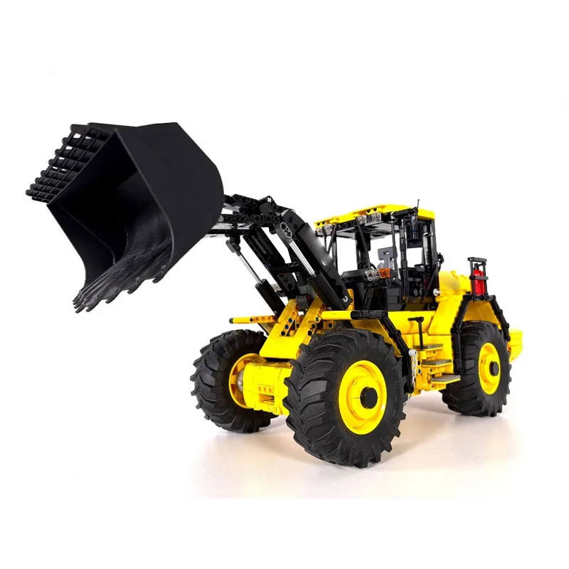 MOC-231446 Nuovo modello classico di costruzione per escavatore da trasporto giallo, 2302 parti, regalo giocattolo di compleanno per bambini per ragazzi