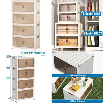 صناديق تخزين بلاستيكية قابلة ل...