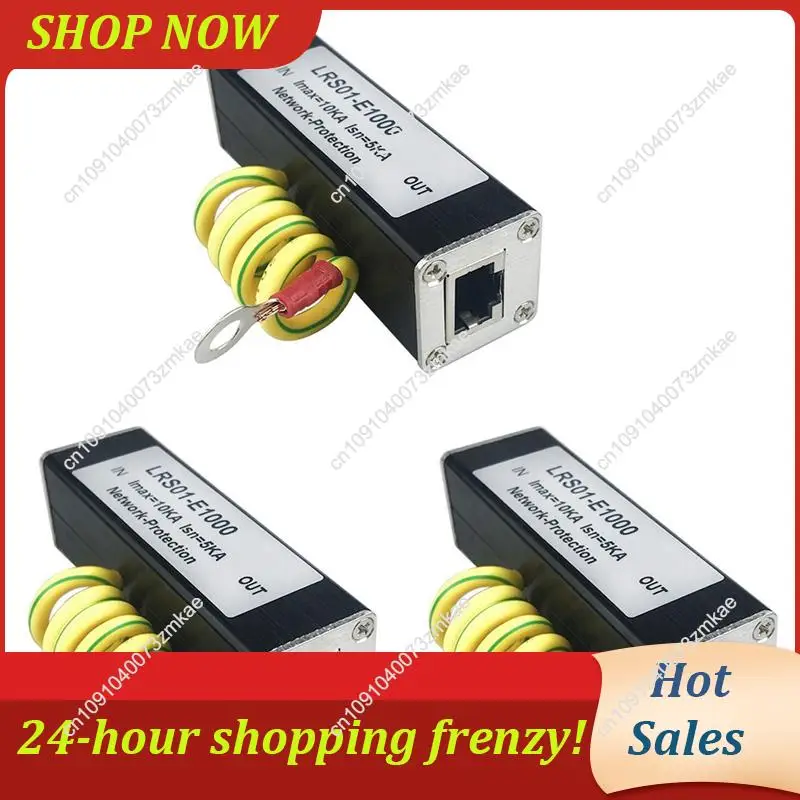 Daily Sale 3X POE 1000M Network Protector POE 1000M Monitor Camera Surge Protector RJ45 Gigabit Ethe...
