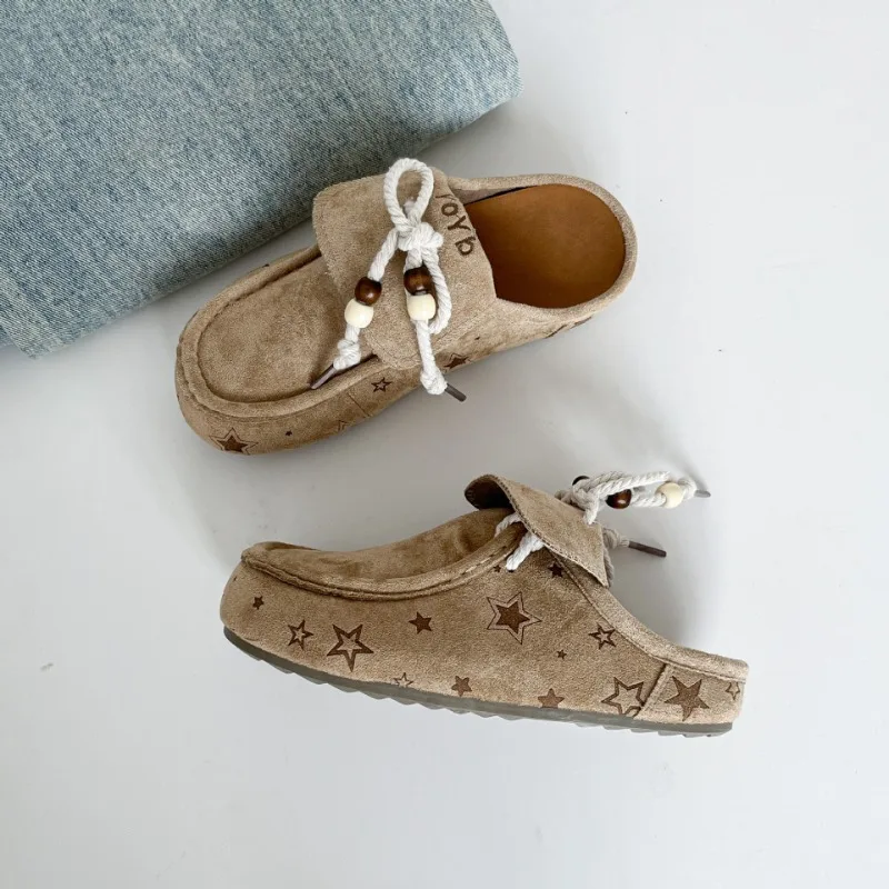 Flats Platform Women Slippers Summer Fashion Casual Shoes Cozy Slingback Woman Mules Shoes 2025 Trend Brand Dress Zapatos Mujer view 4