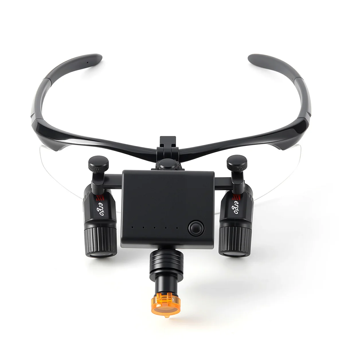 AZDENT مختبر الأسنان الطبية Ergo Loupes 3.0X-6.0X + 5W LED الجراحية رئيس ضوء الأنف والأذن والحنجرة الأسنان Loupes أداة طب الأسنان