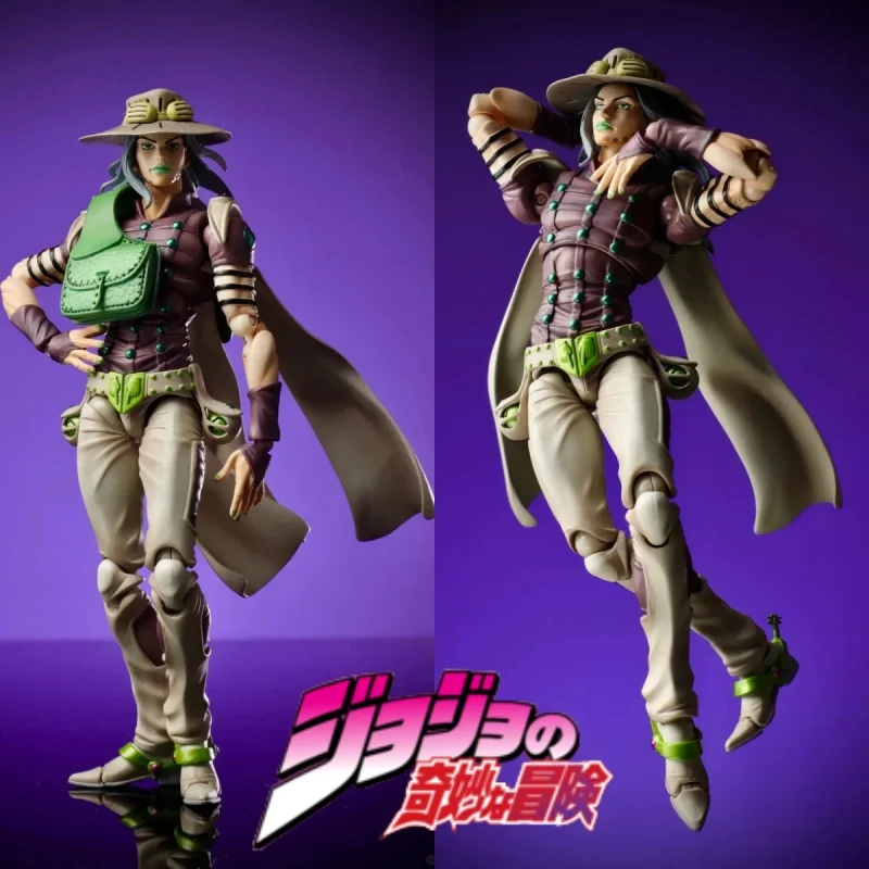 In Stock Original MEDICOS-E Gyro Zeppeli Ver1.5 JoJo's Bizarre Adventure STEEL BALL RUN Collection Action Figure Toys Gifts