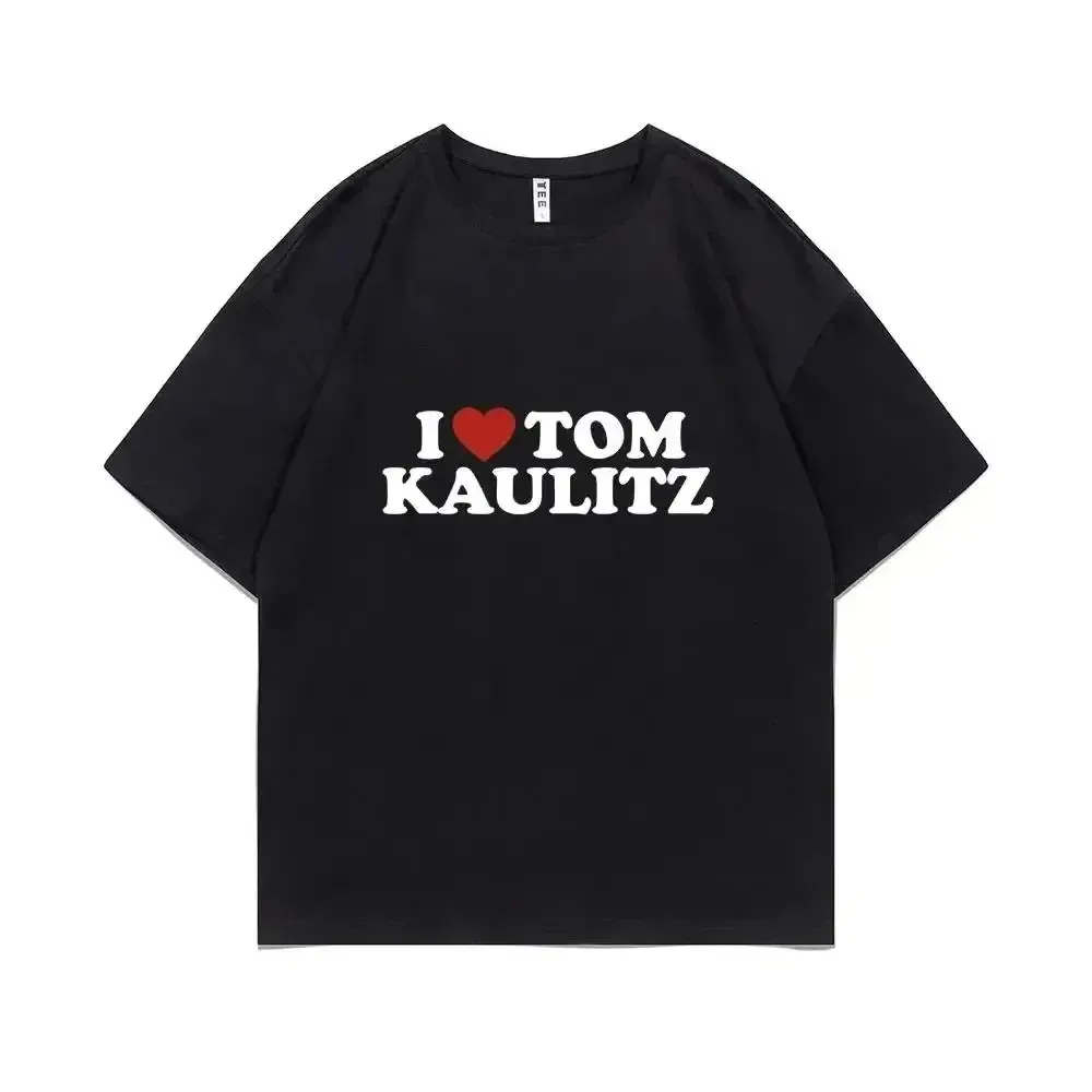 Rock Band Tokio Hotel Kaulitz Print T-Shirt Trend Kurzarm-Shirt Herren Damen Hip Hop Streetwear Mode Harajuku Y2K Kleidung – Detail 9