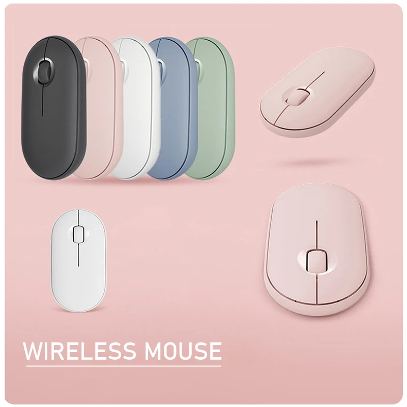 2.4Ghz Wireless Bluetooth 3.0/5.2 Mouse USB Port For Windows Mac IOS Android Laptop Notebook Desktop Business Office Accessories