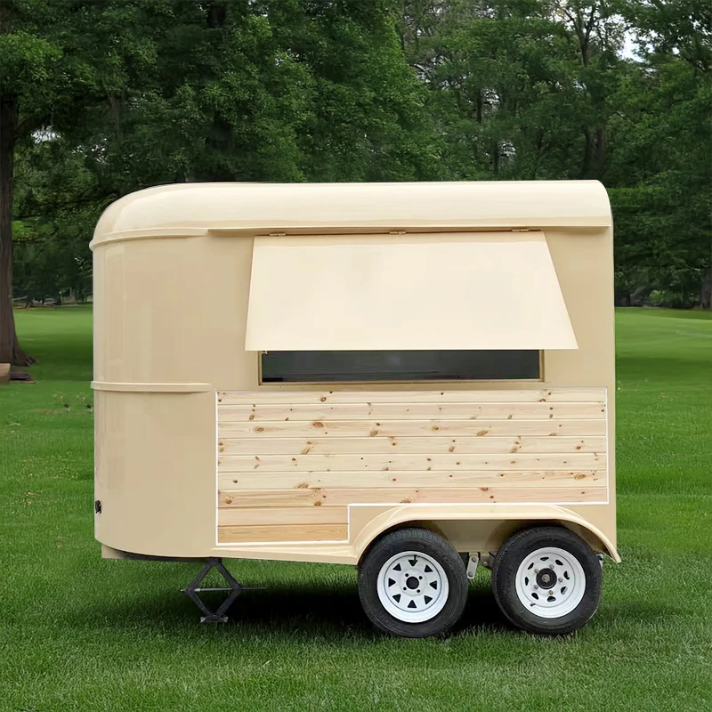 Mobile Juice Bar Cart Outdoor Street Vending Trailer for Smoothies and Healthy Drinks