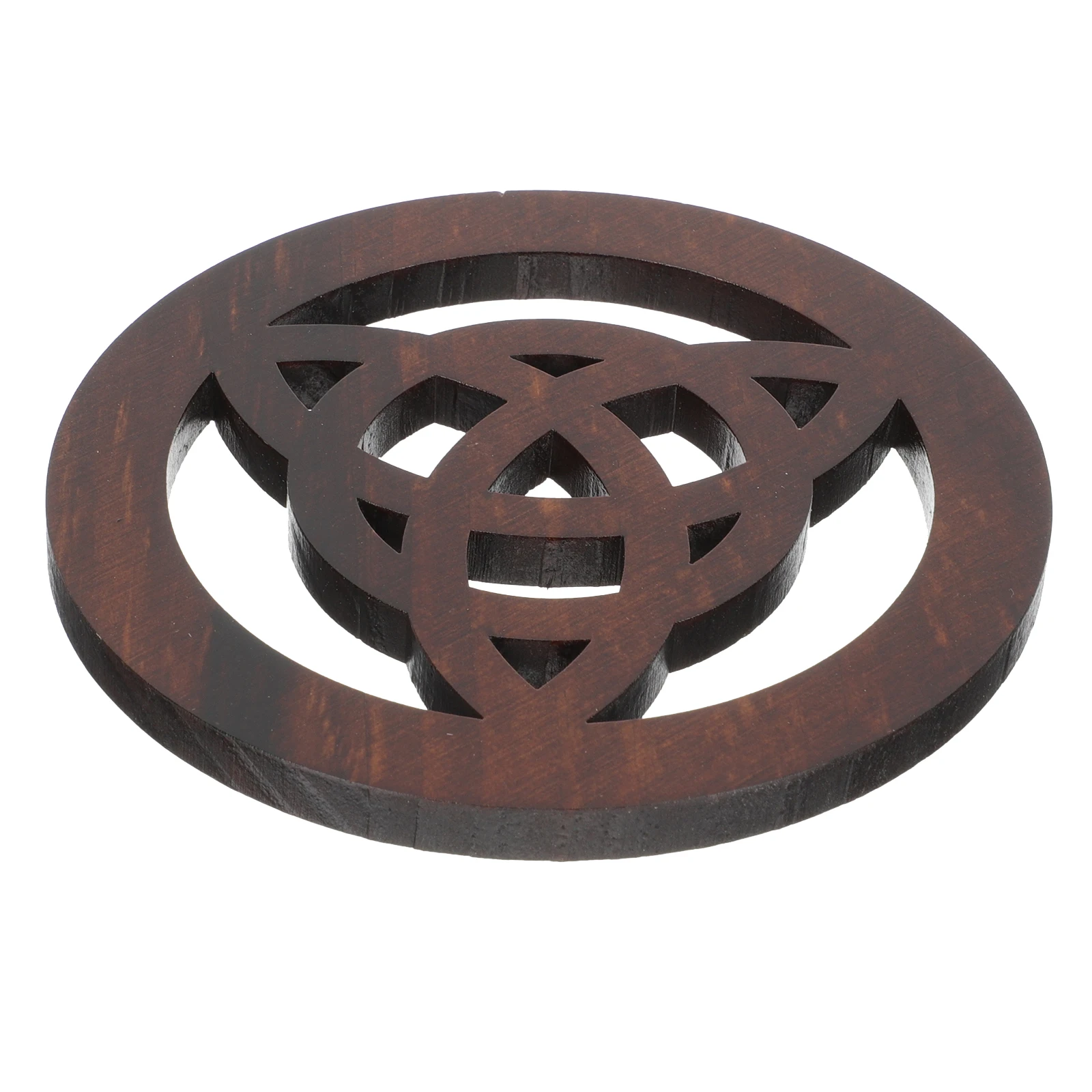 

Unique Wooden Altar Decor Featuring Meticulous Craftsmanship Pentacle Design Suitable for Ceremony Yoga Practice Gift Home