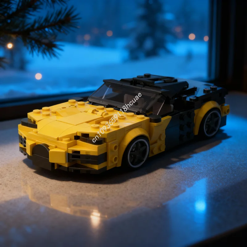 

238pcs MOC City Champions FREE BUGATTI Chiron Model Building Blocks Toy Construction DIY Christmas Gifts Creative Idea Education