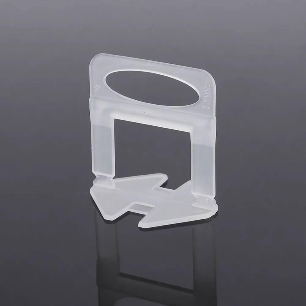 Top Quality Tile Leveling System Clips Floor Tiling Hand Tool Disposable Spacers Construction Equipment Precise Gap Alignment