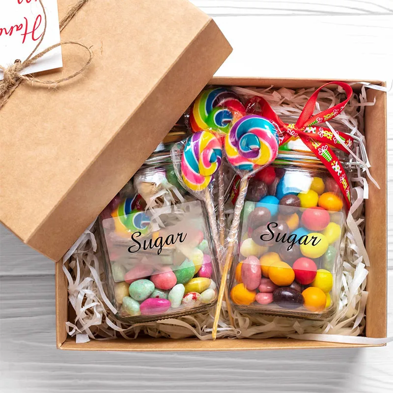 Transparent Round Rectangle Thermal Label Roll Adhesive Sticker Paper Durable Printable Thanks Card Price Barcode Tag  M110 M220