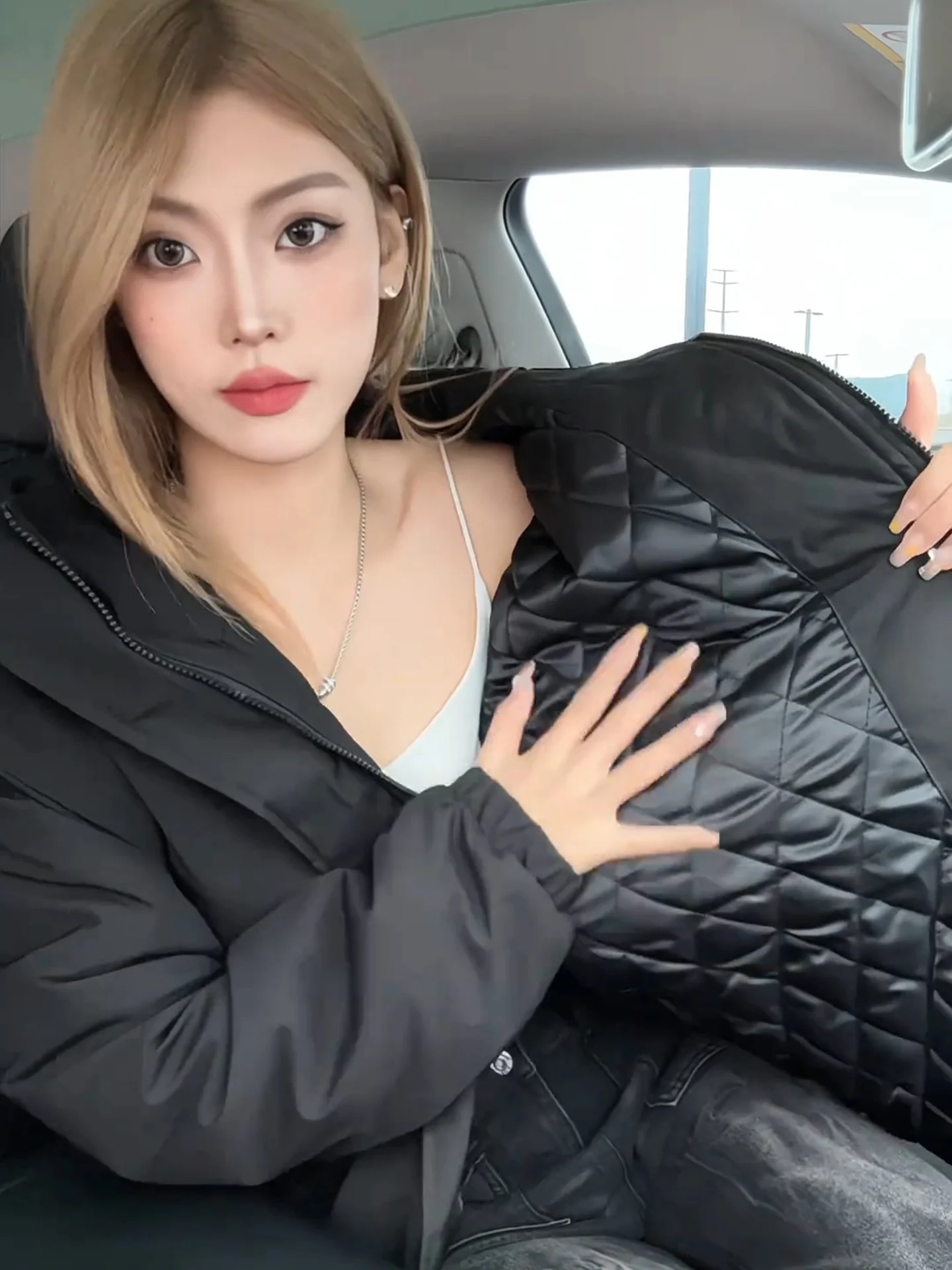 

Thiened American Tee-Proof Flight Jaet Cotton Coat Men's Women's Winter Warm Stand Collar Casual Outerwear