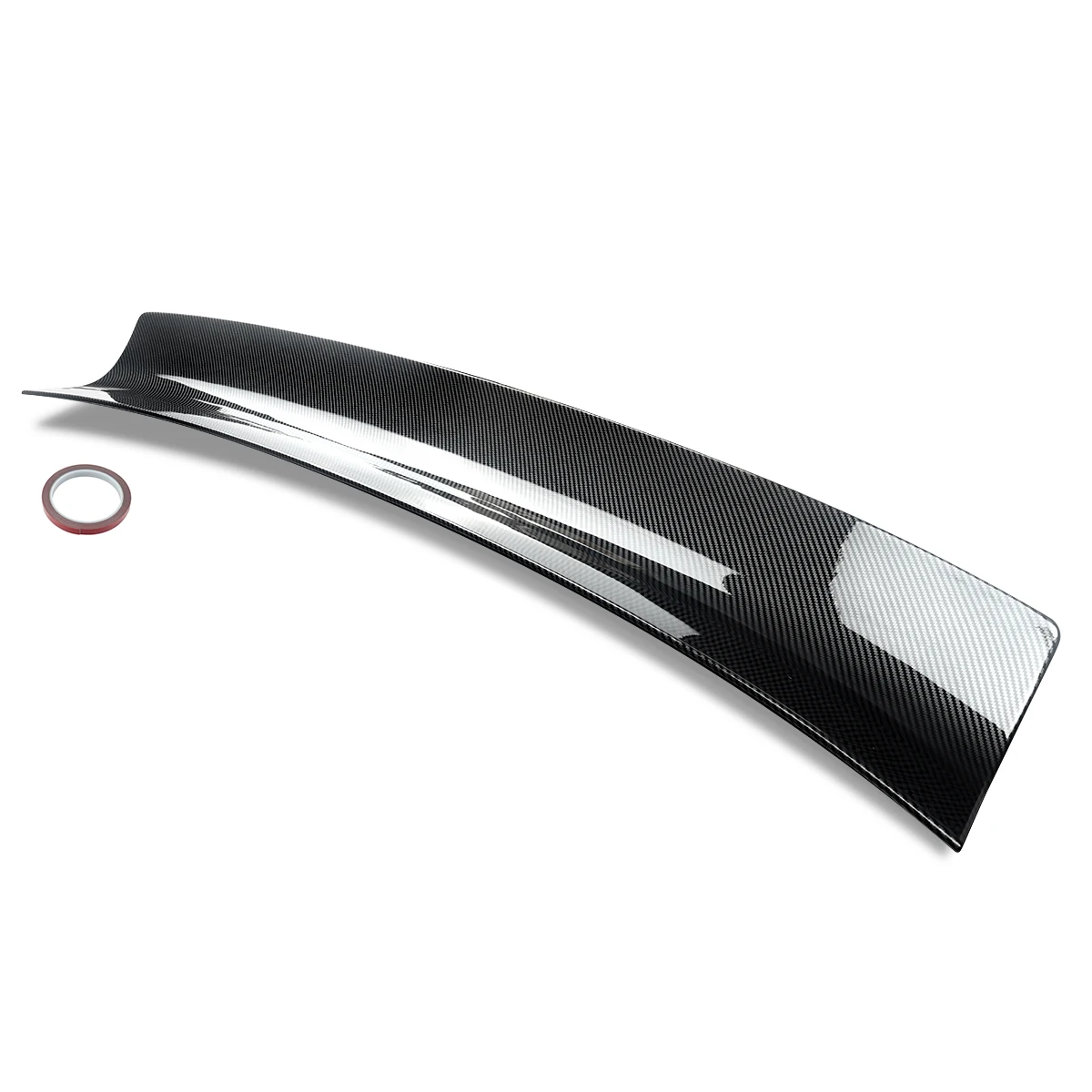 MagicKit Carbon Fiber Style Rear Roof Lip Spoiler Wing For BMW E46 Sedan 320i 330xi 325xi  Rear  Spoiler