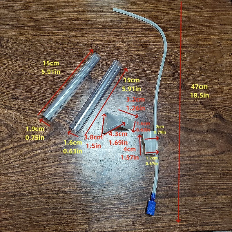 9 pcs set aquarium under gravel bottom filter plate for fish tank with expandable filter tube