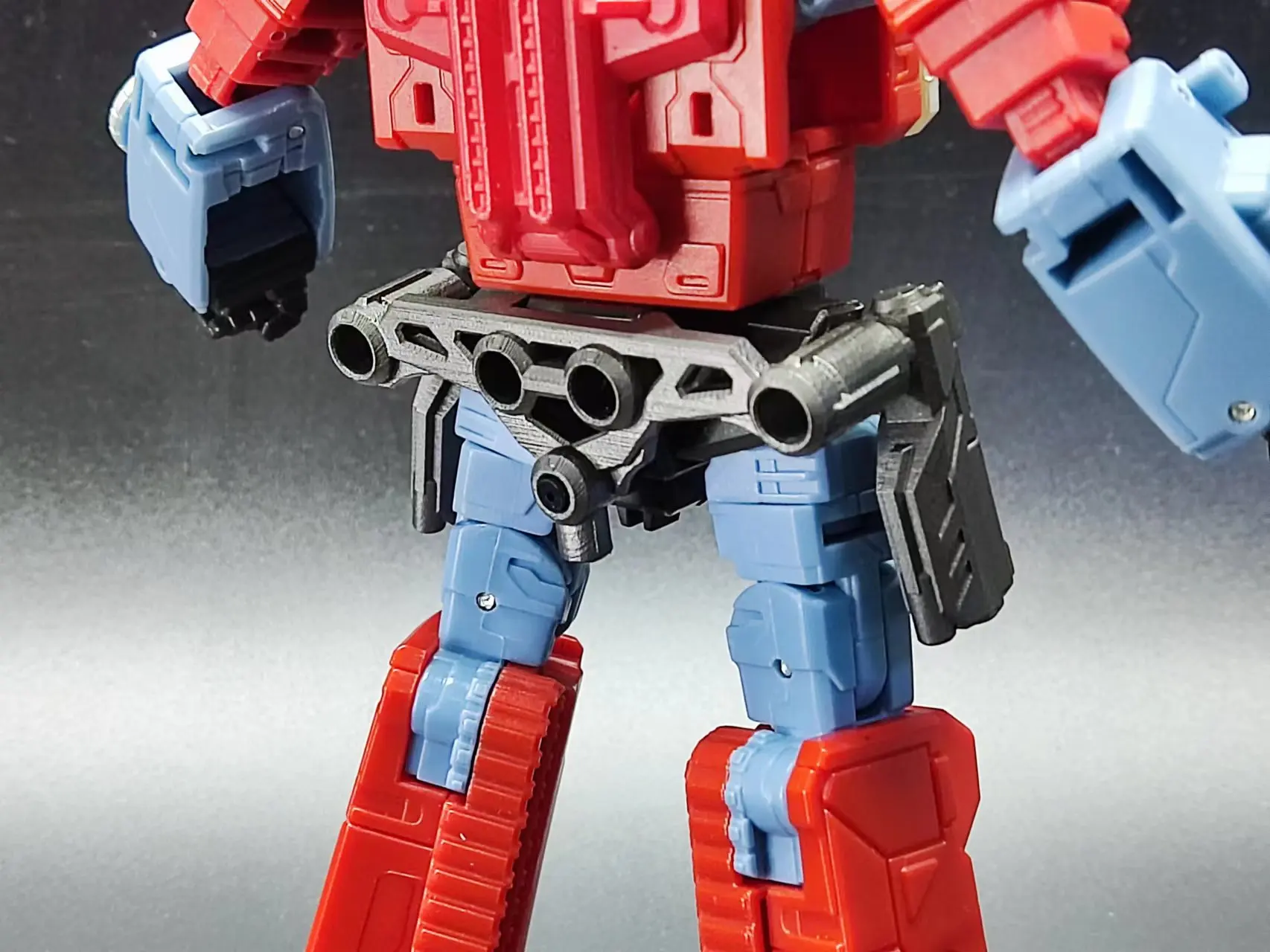 NOVO Kit Multipurpose Dual Gun Arma Upgrade para Transformação SS86 Perceptor Figuras de Ação Acessórios-BDT Studio