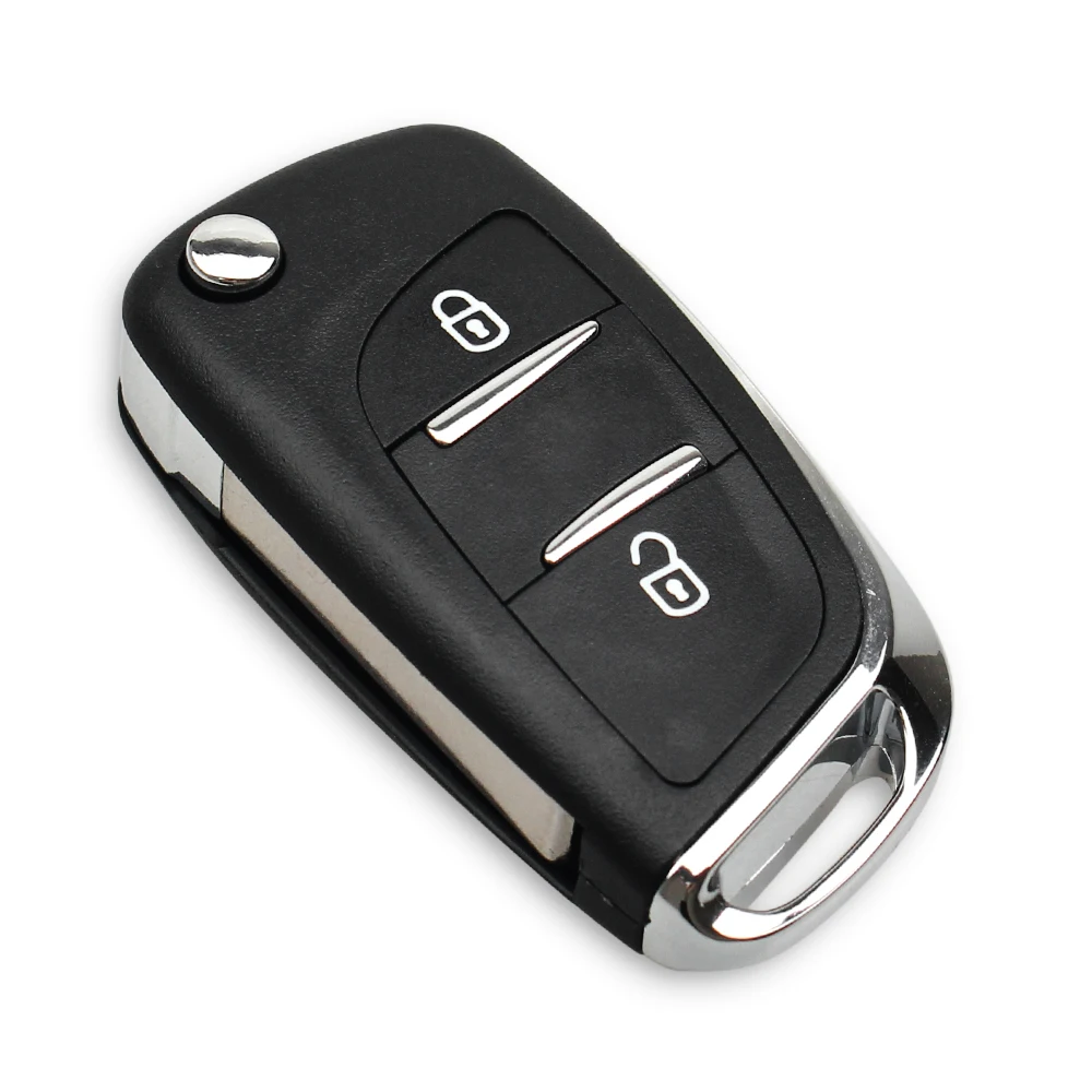 Dandkey For Peugeot 207 307 407 3008 5008 For Citroen C2 C3 C4 C5 C6 C8 Car Key Remote Flip Key Shell Case 2 BTN CE0523 CE0536