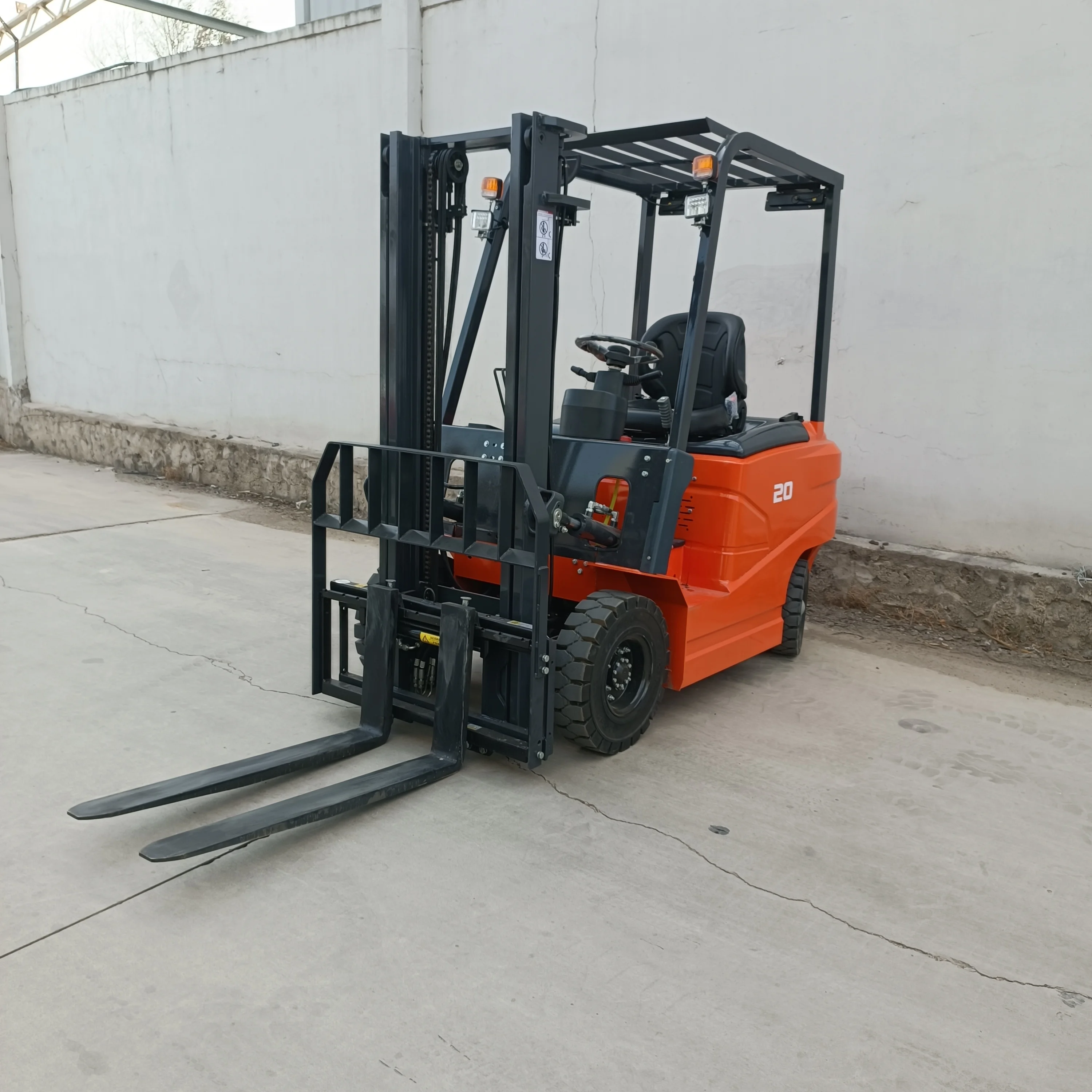 

Electric Forklift Battery Powered Pallet Stacker 1.5Ton 2Ton 3Ton For Warehouse Factory Cargo Handling Equipment