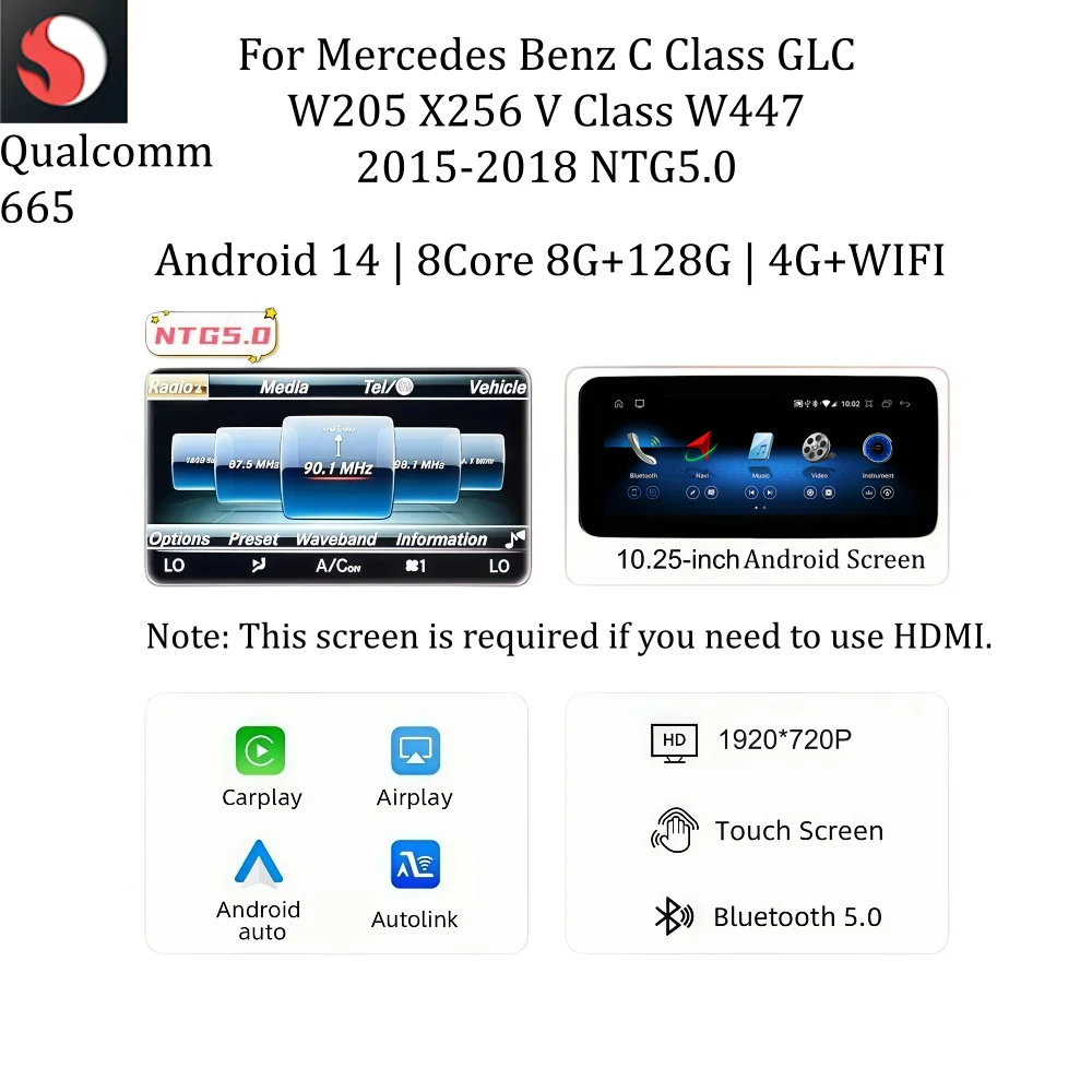 12,3'' LCD Digitaal Dashboard Cluster voor Mercedes Benz C GLC W205 W253 X253 2015-2019 NTG5.0 5.5 Auto Instrumentenpaneel Cockpit