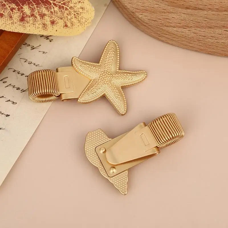 Fun Ocean Turtle Metal Pen Clip Spring Loaded Pen Holder for Kids Notebook Journal Back to School Gift