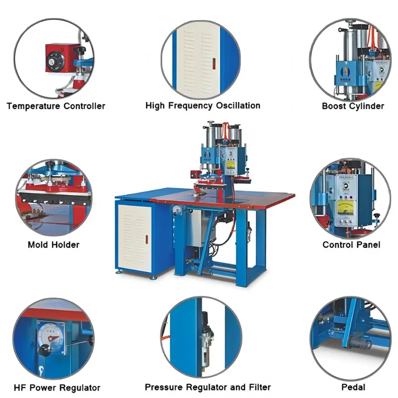 HF Air Boston Valve High Frequency PVC Air Release Valve Gas Nozzle Welding Machine