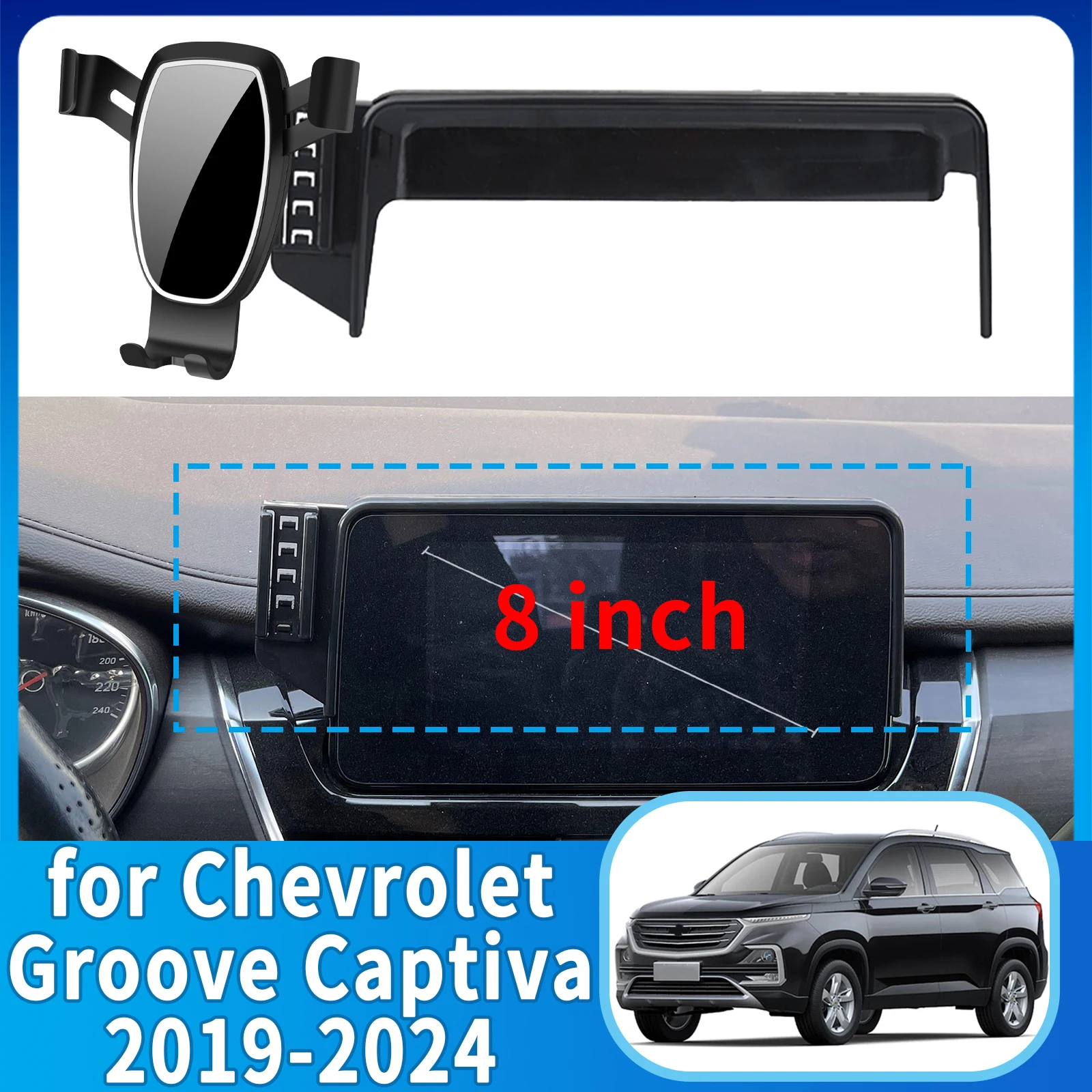 

fit for Chevrolet Groove Captiva 2019 2020-2024 ​​Anti-Shake Screen Base Phone Holder Mount Stand ​​ Dedicated accessoires