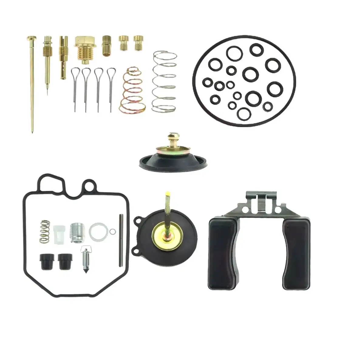 16100-463-004 1 Set Carburetor Repair Carb Rebuild Kit Fit For Honda Goldwing 1100 GL1100A Aspencade GL1100I Interstate