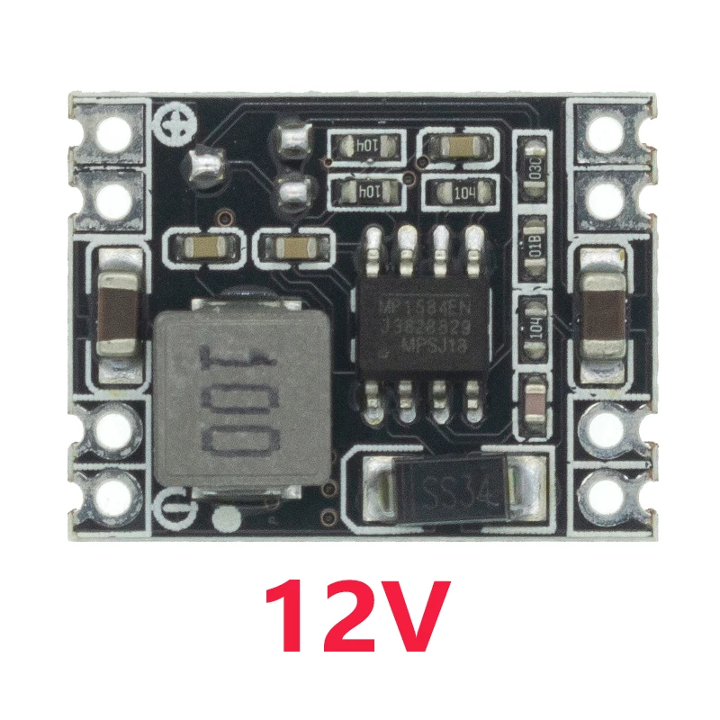 DC-DC 3A Buck Step-down Power Supply Module MP1584EN 5V-12V 24V to 5V 3.3V 9V 12V Fixed Output Replace LM2596