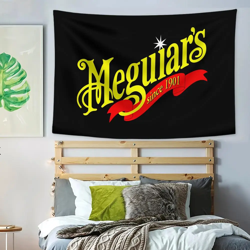 M-Meguiar Racing Car Modification Tapestry Bedroom Living Room Bar Party House Home Dorm Interior Wall Decor Background Banner