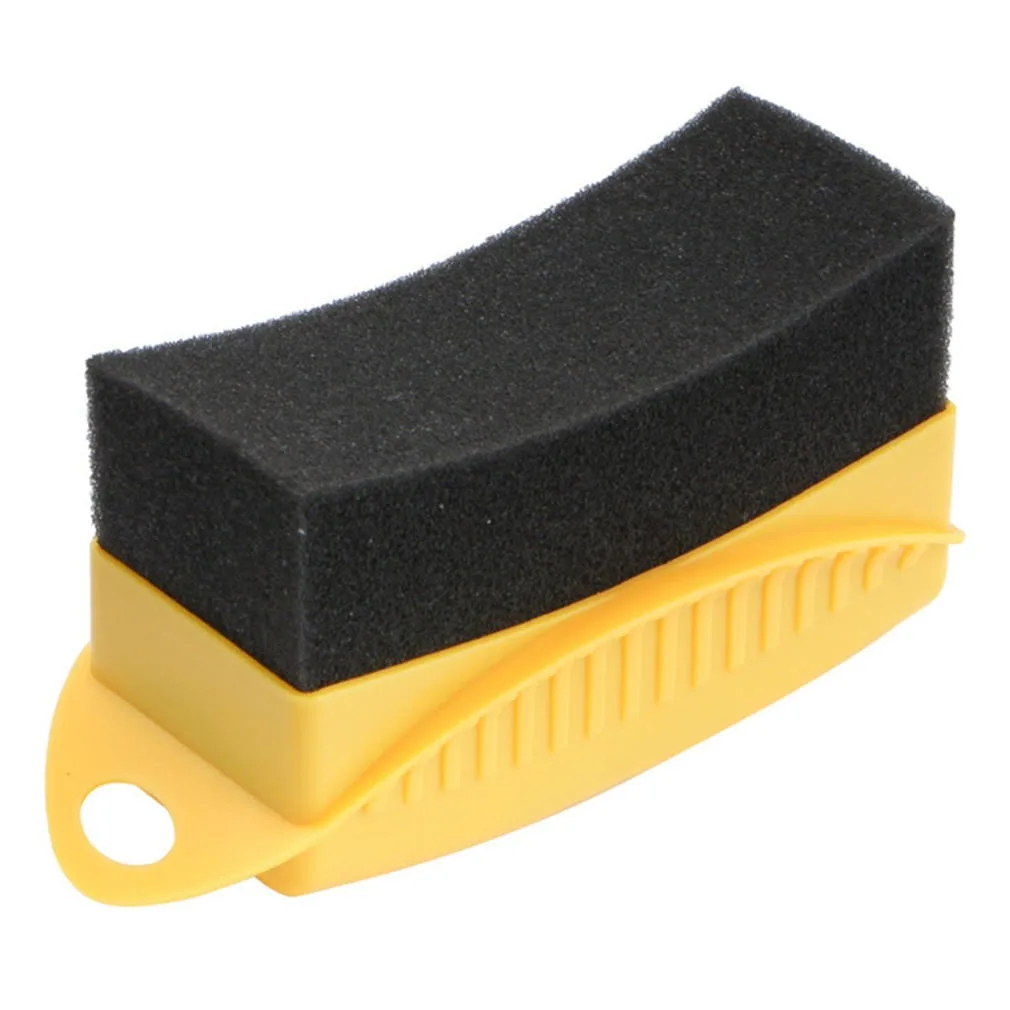 Deckeloptionen PP Auto Rad Polieren Wachsen Schwamm Bürste Waschen Reinigung Reifen Kontur Dressing Applikator Pads Detail Zubehör – Detail 22