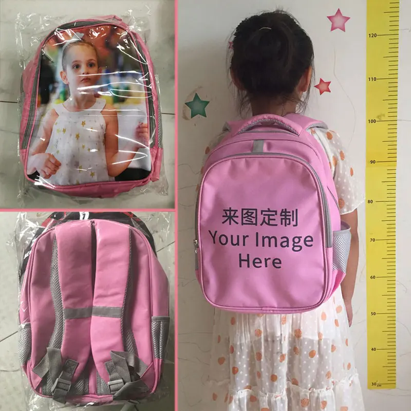 Cartoon Ballet Dancer Print Backpack Children School Bags Kids Kindergarten Bag Girls School Backpacks Pink Bookbag Gift