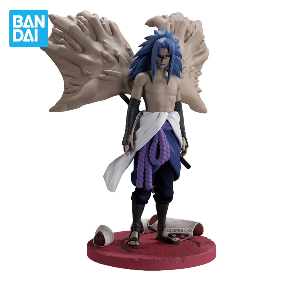 Figuras de Anime Naruto Originales de Banpresto, Saga Memorable Especial, Figuras de Acción de PVC de Uchiha Sasuke, Figuras Coleccionables, Modelo de Juguete