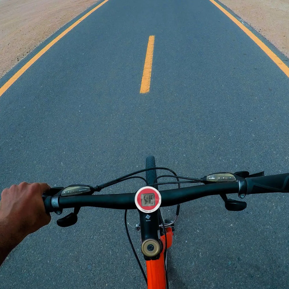 

3Pcs Mini Electronic Clocks for Car Motorcycle Durable Waterproof Stick-on Accurate Time Exquisite Design Car Clock