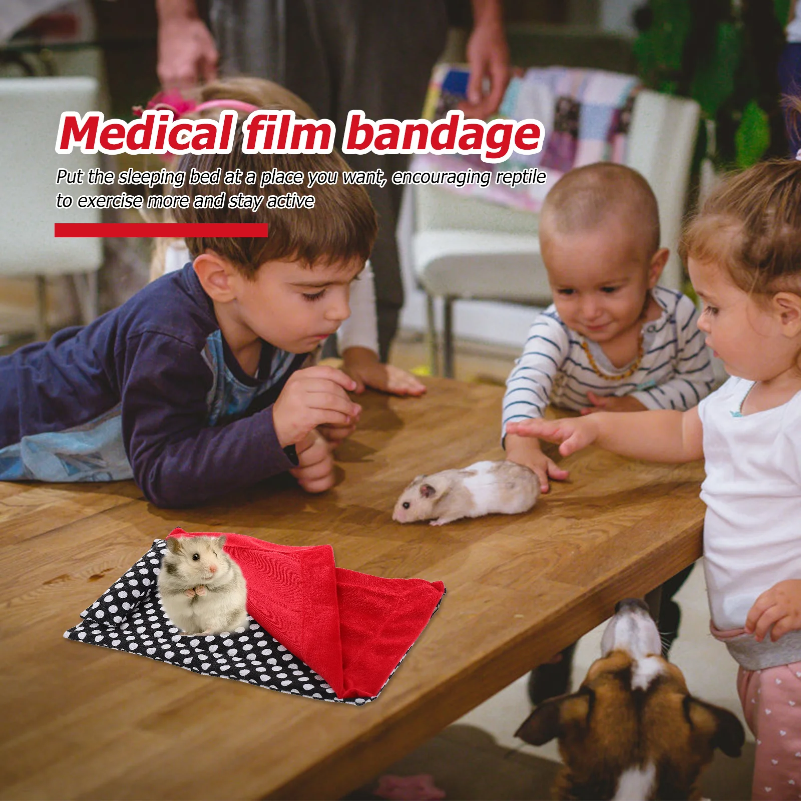 

Reptile Sleeping Beds Lizard Habitat Bed Sturdy Construction Comfortable Climb Play Small Pet Resting Blanket Little Animals Bed