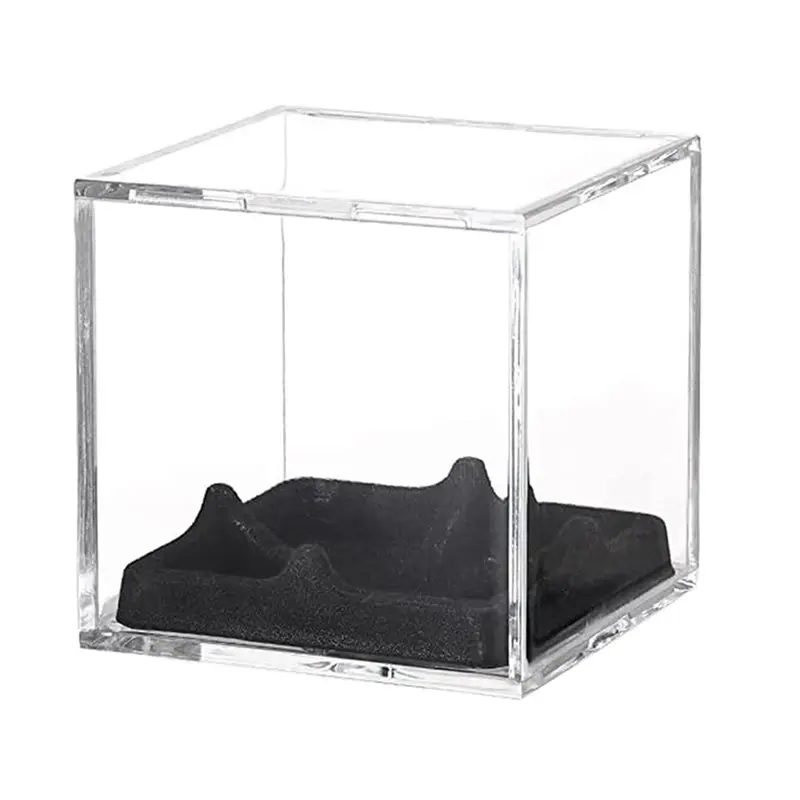 B48B-3X Baseball Display Case UV Protected Acrylic Baseball Display Cases Display Cases For Any Baseball