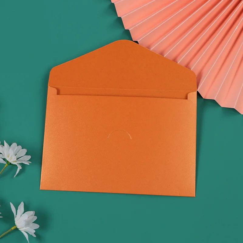 50pcs/lot 22x11cm DIY Multifunction Paper Envelope Candy Color Invitation Greeting Cards Gift Cover Cash Package Envelope