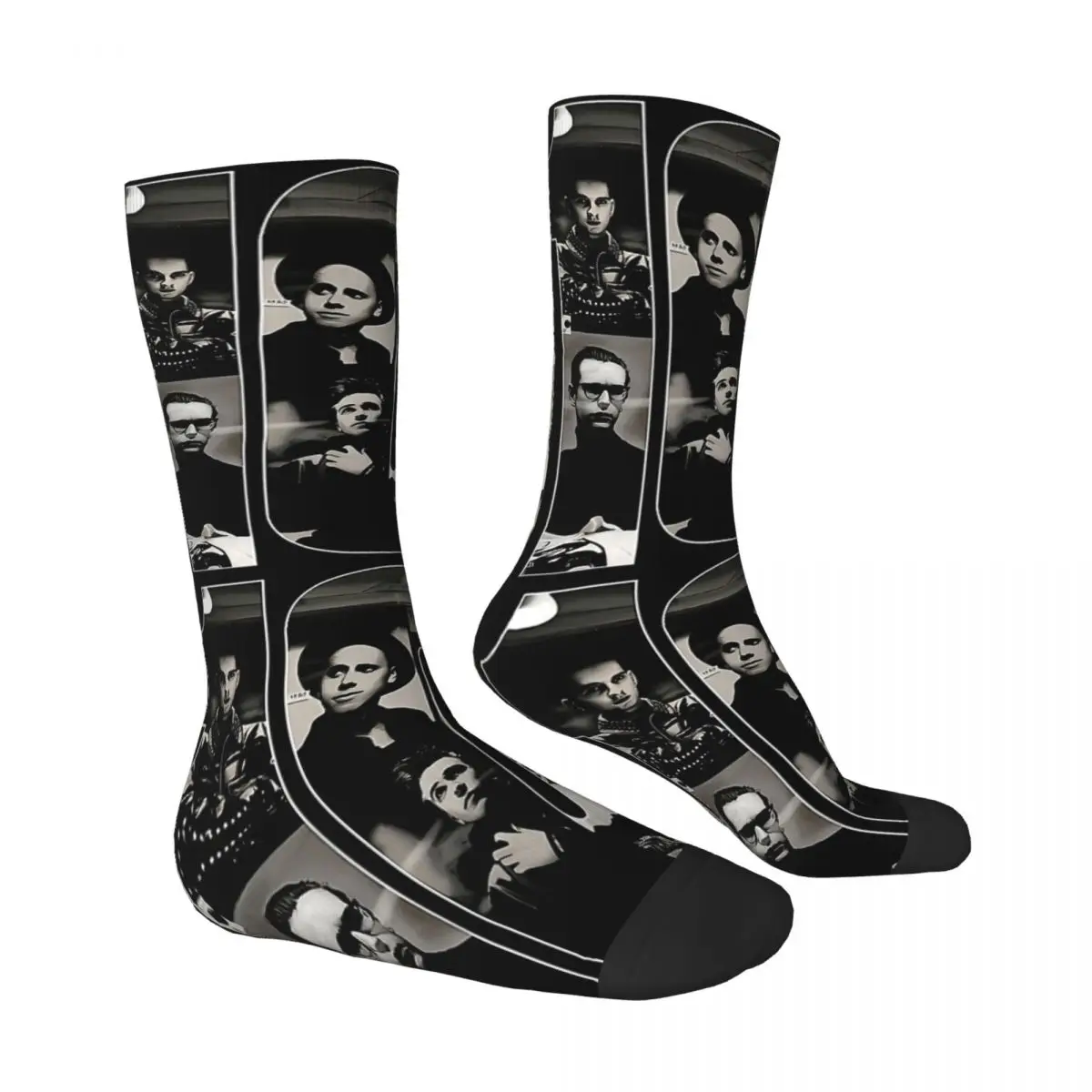 Depeche Cool Mode 101 Men Women Socks Windproof Novelty Spring Summer Autumn Winter Stockings Gift