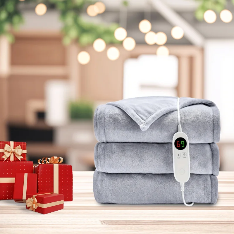 Soft Warm Extra Large 50x60 Inch Electric Heated Blanket
