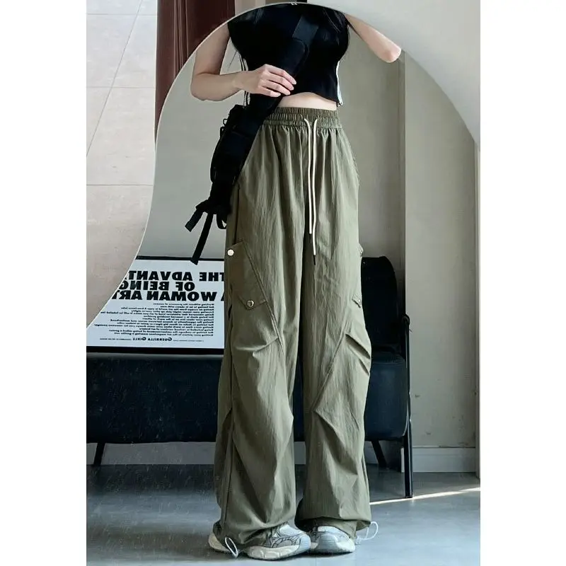 Pants Womens Invierno Mujer Autumn Canvas Cargo Tactical Outdoors Military Ripstop Adjustable Windproof Multi-Pockets Rip-Stops