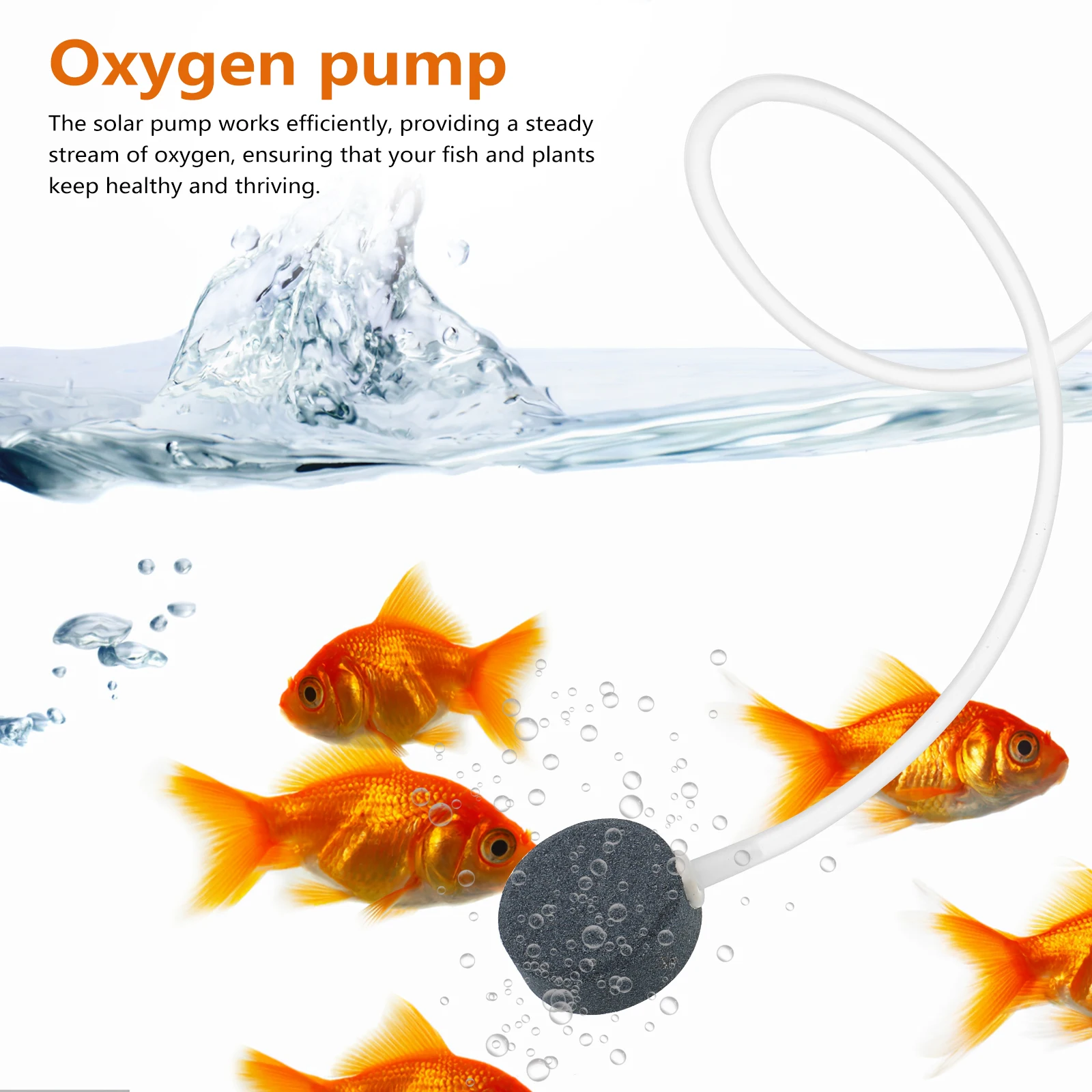 

Efficient Pump Strong Oxygen Supply Adjustable Flow Rate Easy Install Operate Sturdy Construction Solar Pond Pump Kit