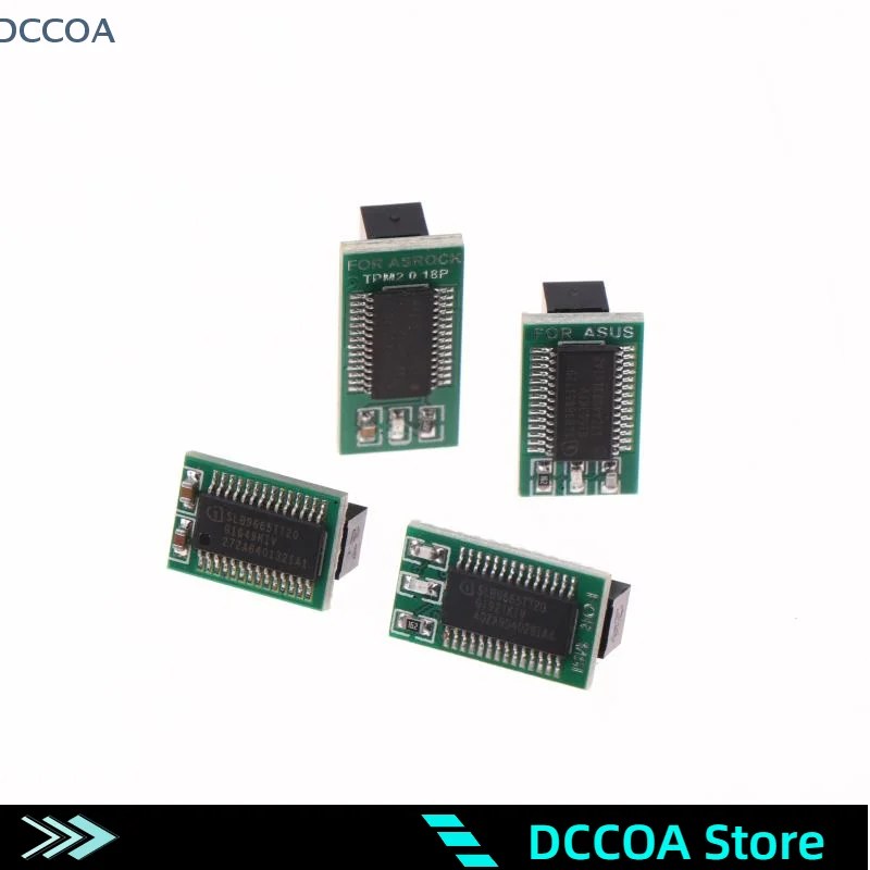 12/14/18Pin TPM 2.0 وحدة اللوحة الأم ل ASUS MSI GIGABYTE ASRock وحدة الأمن عن بعد وحدة المجلس #5