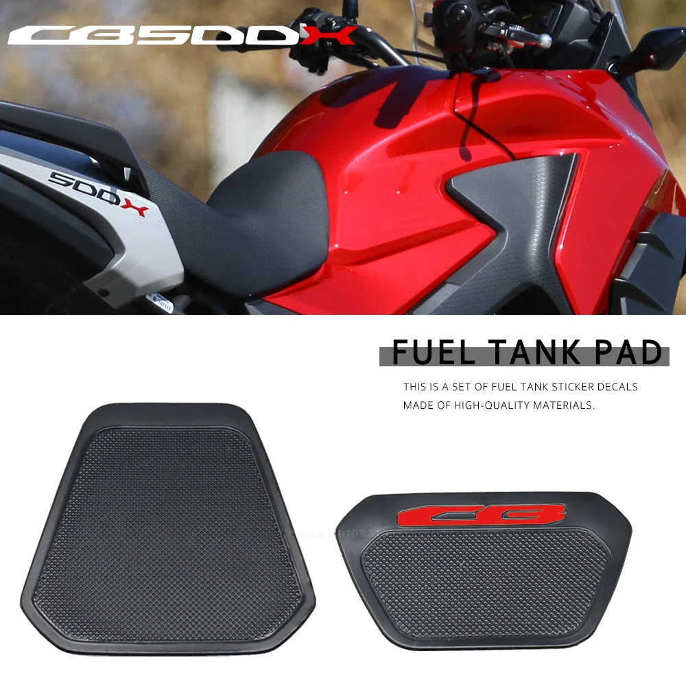 

For Honda CB500X CB 500X Motorcycle Fuel Tank Stickers Pad Rubber Sticker Protection