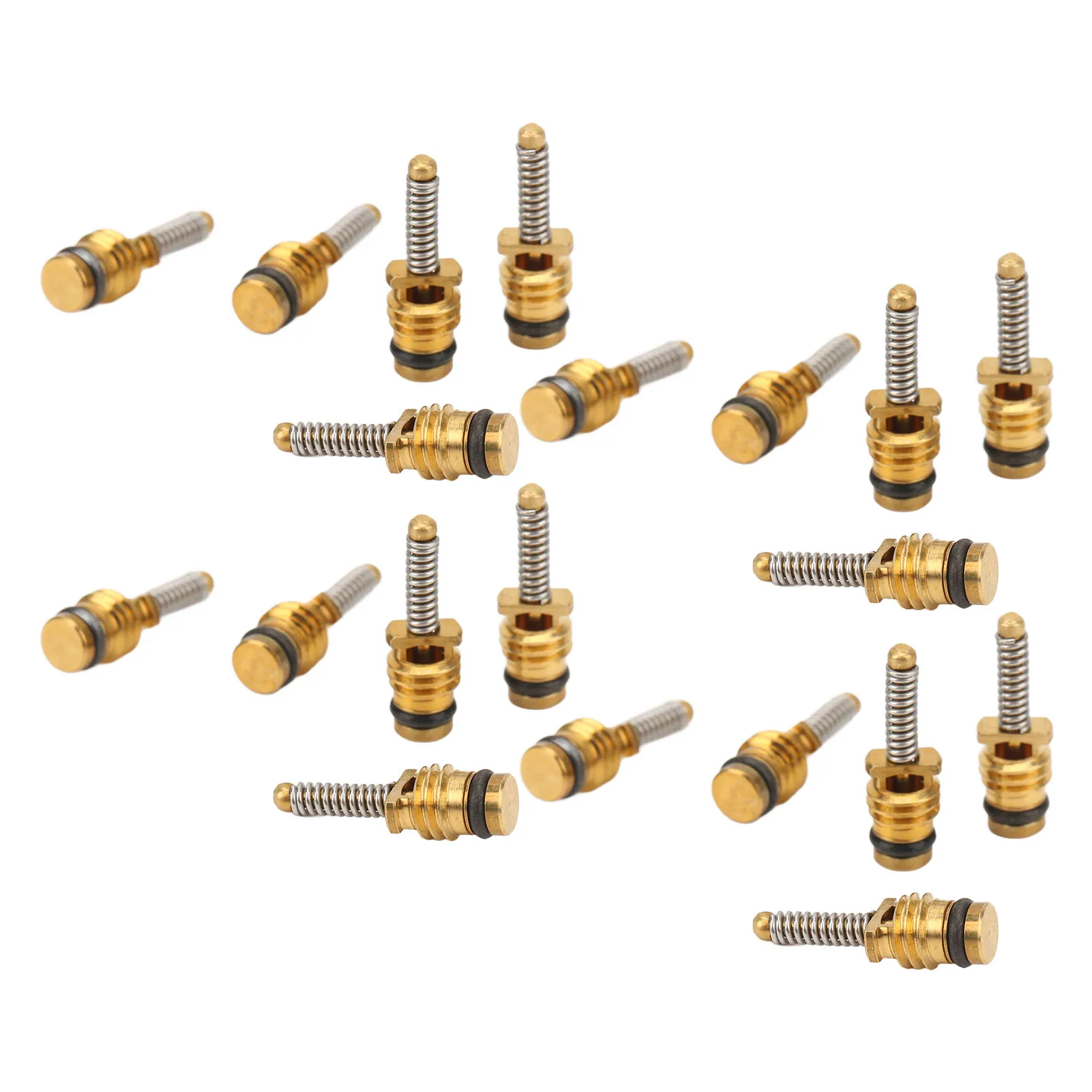 20Pcs Car Air Conditioning Valve Core Copper High Pressure Valve Core Replacement for Ford