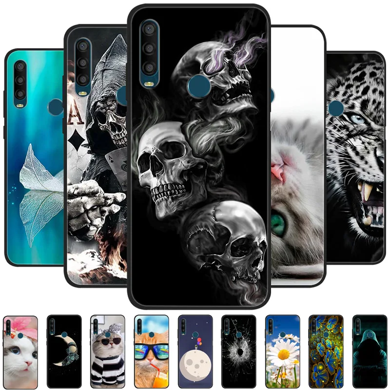 For Alcatel 1SE 2020 Case Fashion Silicone TPU Soft Phone Cover Case For Alcatel 1SE 5030D 5030F 1 SE 2020 Fundas Cartoon Coque