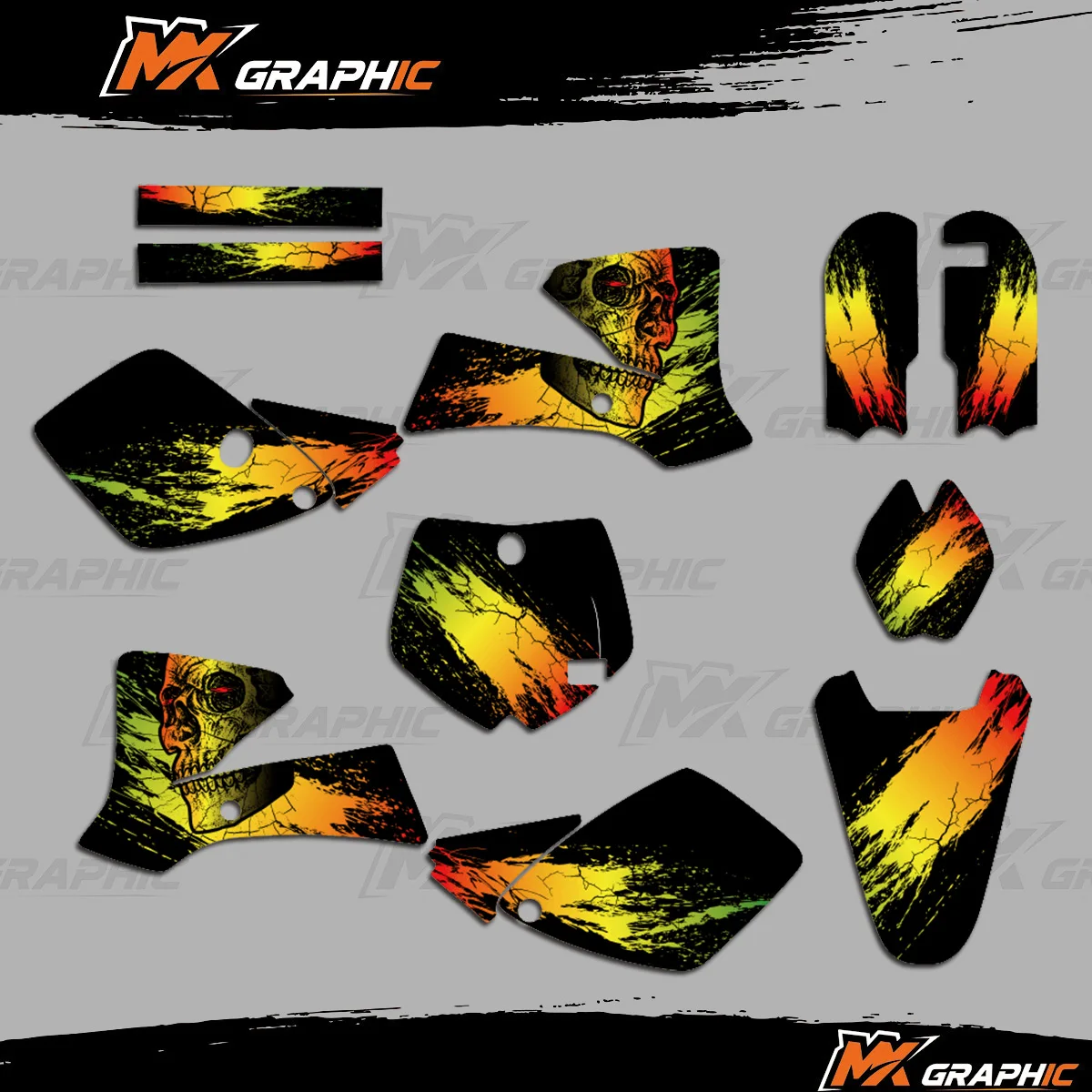 MXGRAPHIC For KTM SX65 SX 65 2002 2003 2004 2005 2006 2007 2008 Motorcycle Graphics Stickers Decals